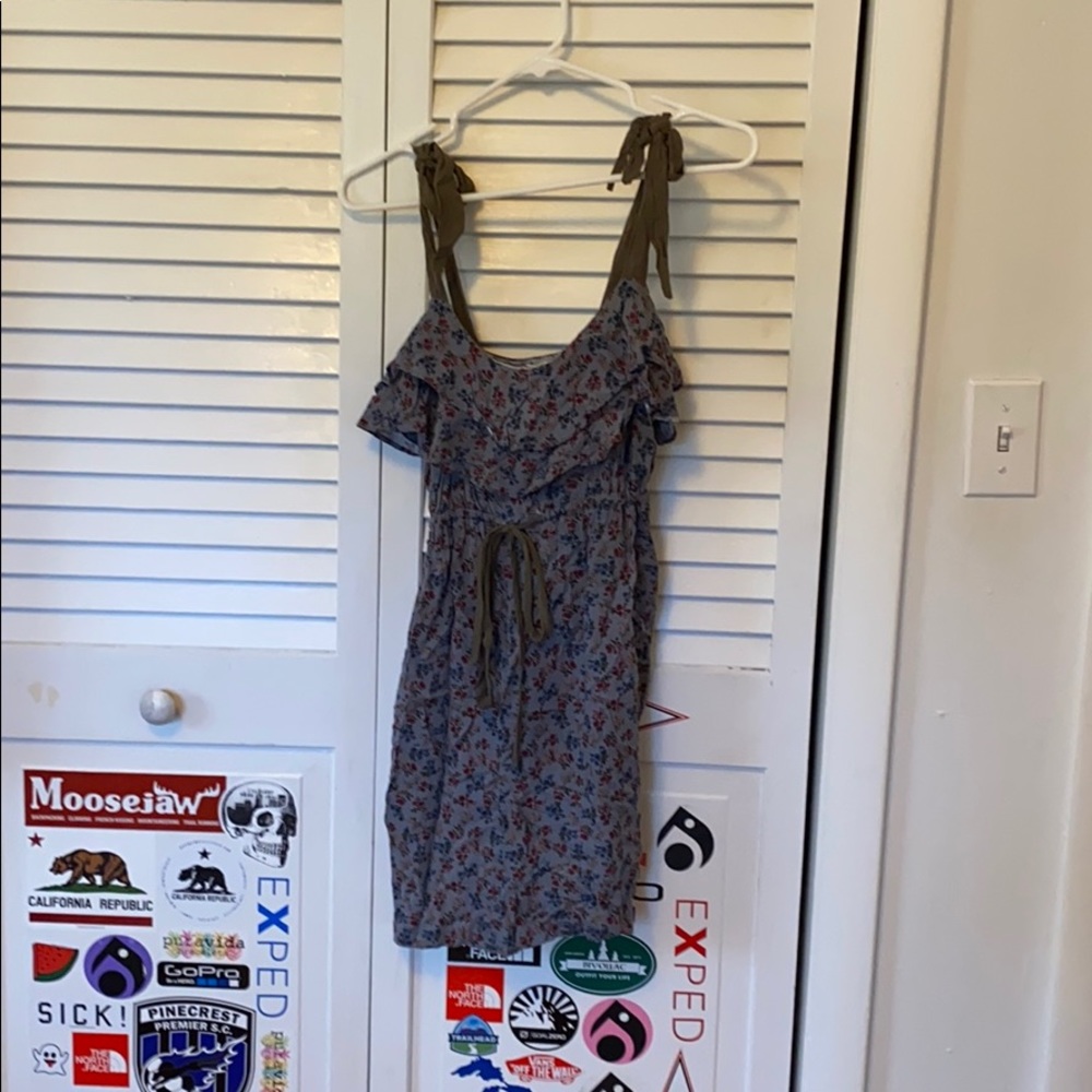 Blue Floral Dress
